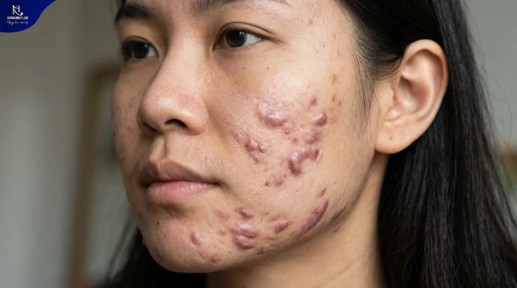 Cách trị sẹo lồi do mụn lâu&nbsp;năm
